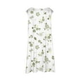 thumbnail image 5 of LUOGENLI Graduation Dresses For Girls 12-14 Girls Fashion Cute Spring And Summer Printed Round Neck Sleeveless Casual Dress Cute Graduation Dresses For Girls 10-12 Summer Dresses For Girls 7-8 5-6, 5 of 5