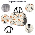 thumbnail image 4 of Womens Beige Halloween Pumpkins Ghosts and Bats Lunch Box for Work,Insulated Lunch Bag for Women,Loncheras Para Mujer,Leakproof Adult Lunch Bag for Work,Beach,Travel,Picnic,Camping, 4 of 7
