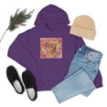 thumbnail image 3 of Miniaday Designs Unisex Heavy Blend™ Hooded Sweatshirt The Iridescent Dragonfly Dreams Collection, 3 of 9