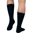 thumbnail image 4 of OTECKA Unisex Basic Crew Socks with Moisture-Wicking - Cushion Comfort Crew Socks, Blue - 6 Packs, Large-X-Large, 4 of 5