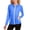 Blue, variant on Kids UPF 50+ Sun Protection Hooded Jacket, Lightweight Zip Up Outdoor Skin Coat for Boys Girls 5-12 Years