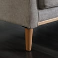 thumbnail image 5 of DEALTOPS Mid-Century Modern 3 Seat Sofa Couch, The Ultimate Comfort Experience Loveseat with Thick Cushions,Waterproof Fabric,and USB Port - Gray, 5 of 7
