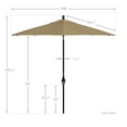 thumbnail image 5 of California Umbrella 9' Patio Umbrella in Champagne, 5 of 5