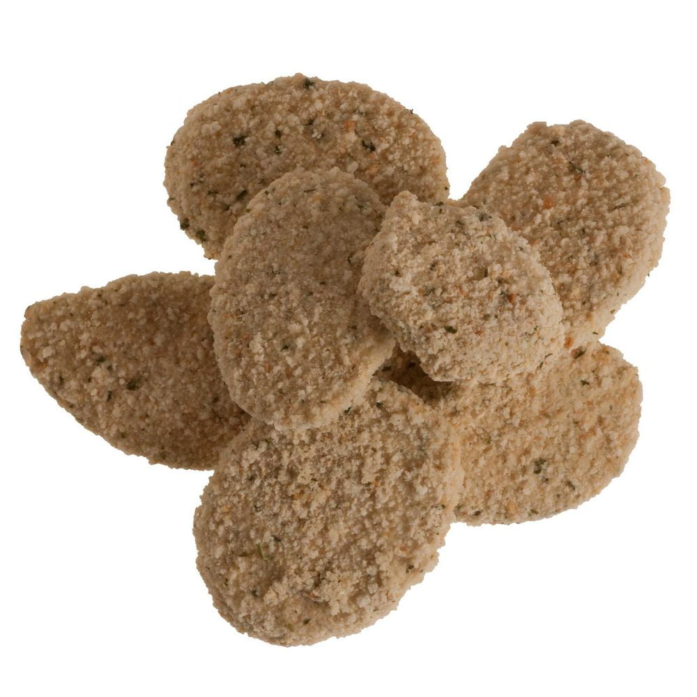 McCain Anchor Breaded Oval Zucchini Slice - Appetizer, 2.5 Pound -- 6 per Case.