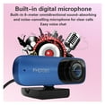 thumbnail image 3 of Caméra Web FHD 1080P 60FPS H.264 Mise au Point Automatique Caméra Web avec Microphone Couverture de Confidentialité pour Ordinateur de Bureau Portable PC Réunion Diffusion Caméra Web USB, 3 of 5