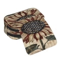 thumbnail image 4 of Easygdp USA Sunflower Flag para Estuche de Lápices con Tapa Flip, Suministros de Oficina y Universidad para Adolescentes y Adultos, 4 of 7