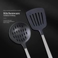 thumbnail image 3 of Cooking Utensil Set Premium 5 Piece Kitchen Utensil Set - Stainless Steel Handle and Nylon Faucet, Non-Stick, Heat Resistant, For Home, Kitchen Gift, 3 of 9