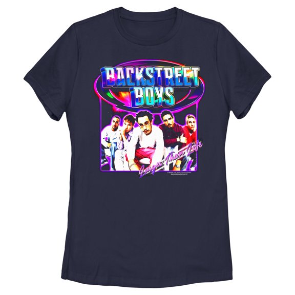 Women's Backstreet Boys Larger Than Life Graphic T-Shirt