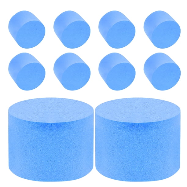 10 tapones de esponja para tubo de ensayo de granja de hormigas, hábitat de hormigas, casa de hormigas, nido de hormigas, accesorios de humedad, tapones para granja de hormigas.