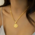 thumbnail image 4 of KeyStyle Layered Initial Necklace for Women Gold Plated Alphabet Letter Pendant Necklaces Layered Paperclip Link Chain Set Mother's Day Anniversary Jewelry Gift for Women Mom, 4 of 10