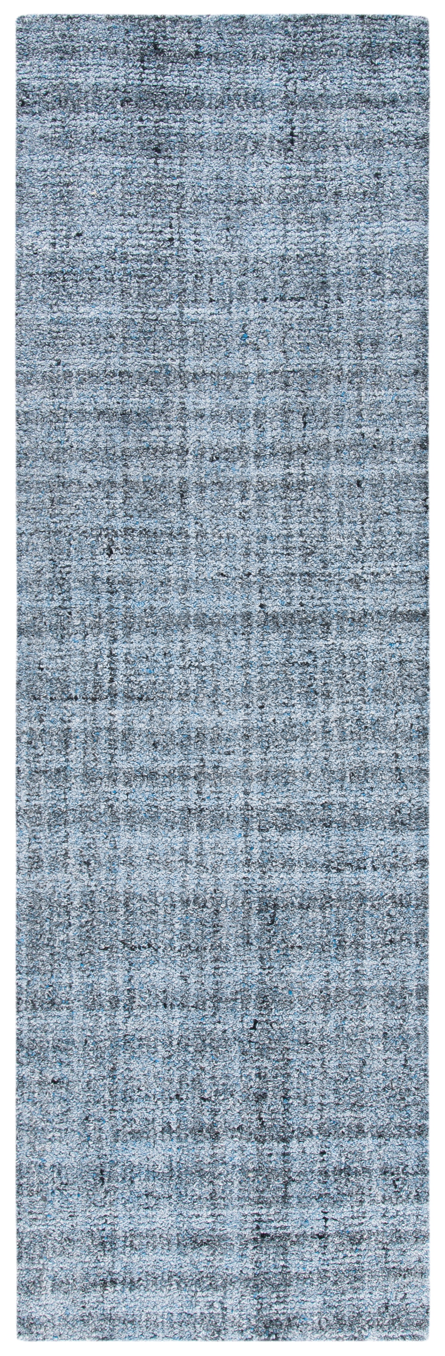 SAFAVIEH Abstract Claes Striped Overdyed Runner Rug, Blue/Black, 2'3" x 8'