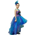 thumbnail image 3 of Coerni Girls Tulle Tutu Dress Kids Carnival Birthday Parties Halloween Princess Tulle Dress Up with Headband Outfits, 3 of 4
