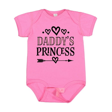 

Inktastic Daddys Princess Baby Clothes Gift Baby Girl Bodysuit