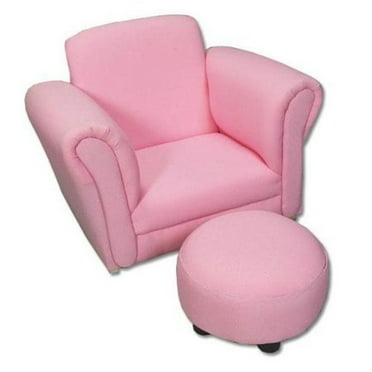 Delta Children Kids Minnie Mouse Upholstered Lounge Chair Armchair With Footrest Com Delta Children Kids Minnie Mouse, Minnie Mouse Upholstered Chair With Ottoman Storage