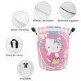 Girls BoysHello Kitty Laundry Basket, Cartoon Animals Laundry Hamper