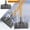 Silver_A, variant on strola Toys Heavy Duty Snow Shovel, Manganese Steel Ice Removal Shovel with Thick Blade, Commercial Grade Ice Chopper for Driveway, Sidewalk Snow Removal