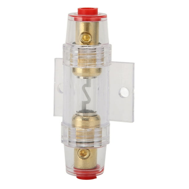Bloque de Fusibles Agu, Soporte de Fusible de Agu de Agu de Alta Temperatura de 60a Resistente A Alta Temperatura para Alambre 4awg 8awg Alambre