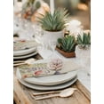 thumbnail image 6 of Spring Floral Cloth Napkins Washable Set of 4, Colorful Summer Botanical Flowers Vintage Reusable Dinner Table Napkins Cloth Bulk for Weddings Kitchen Restaurants Hotel Events Parties 20 x 20 Inch, 6 of 9