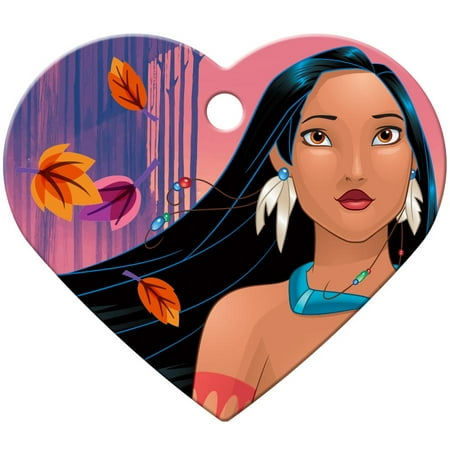 UPC: 0736511006872 | Pocahontas Large Heart Disney Princess Pet ID Tag – Pocahontas