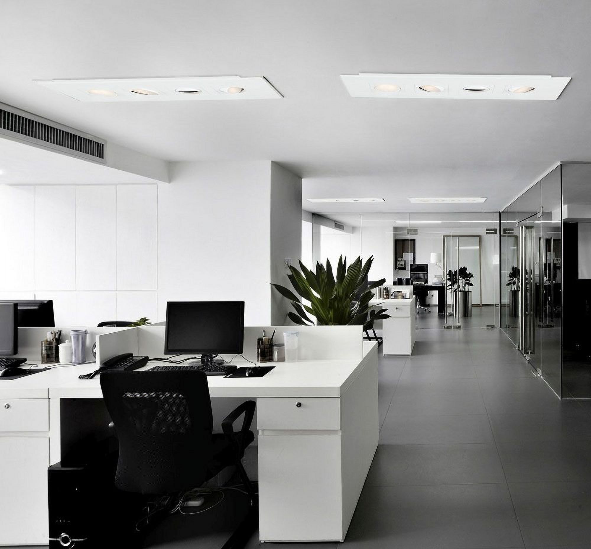 Eurofase Lighting Venue 36W Led Square Flush Mount 14.5 Inches Wide By
