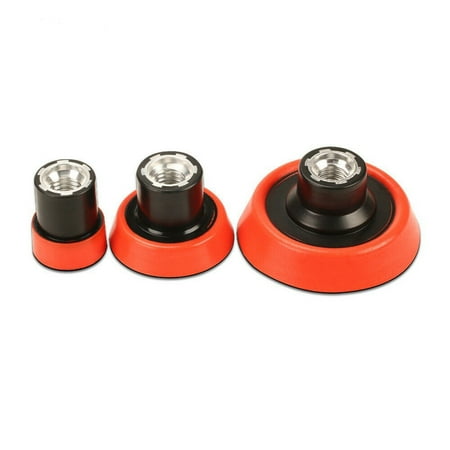 

3 Pcs 1/2/3 Inch Polishing Wheels Hook and Loop Angle Grinder Sander Disc Pads New