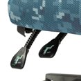thumbnail image 3 of SUGIFT Camouflage Gaming Chair Computer Chair with Adjustable Height Blue, 3 of 9