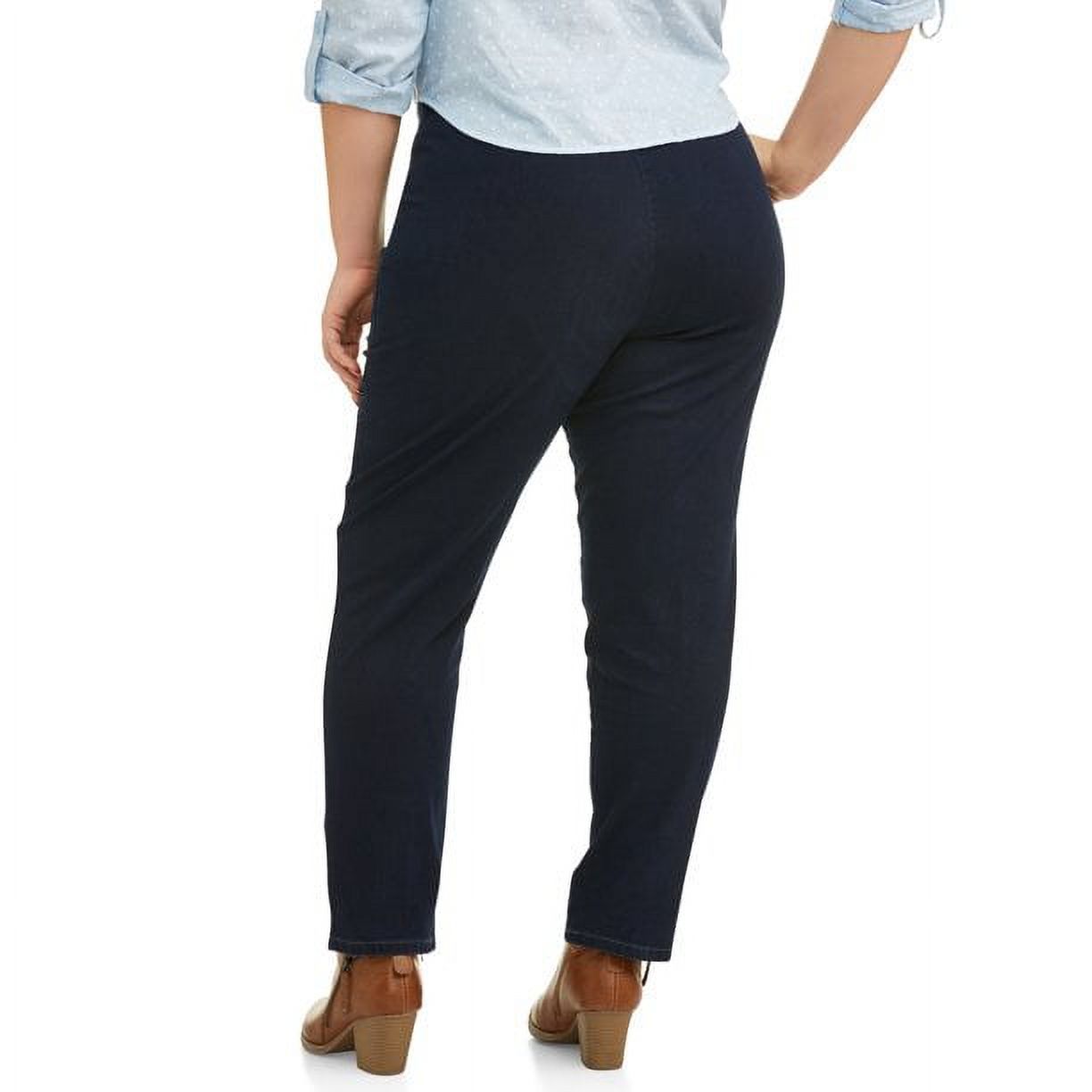Just My Size Women's Plus 2 Pocket Pull-On Pant - image 3 of 7