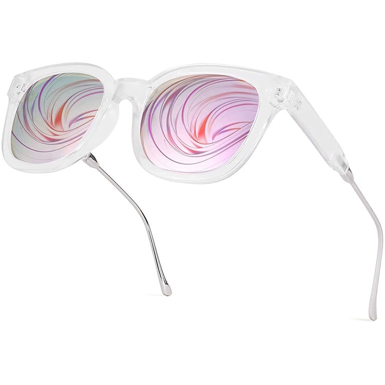 FEISEDY Square Polarized Sunglasses Women Men Retro Trendy  display picture 1