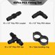 thumbnail image 5 of Accesorios Poly PEX de 1/2'' Timcorr 40 piezas de accesorios PEX de expansión de 2/1'', 5 of 6