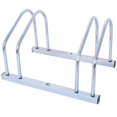 thumbnail image 3 of 2 Bikes Floor Bike Stand, Bike Parking Rack Garage Bike Storage Stand Indoor/Outdoor 22-28" Wheel Stand, Max. Tire Width 2.15", 3 of 7
