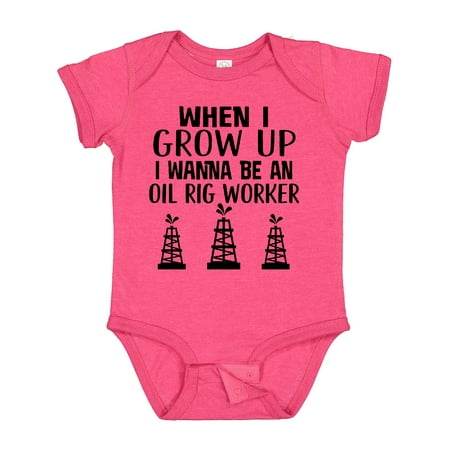 

Inktastic Future Oil Rig Worker Gift Baby Boy or Baby Girl Bodysuit