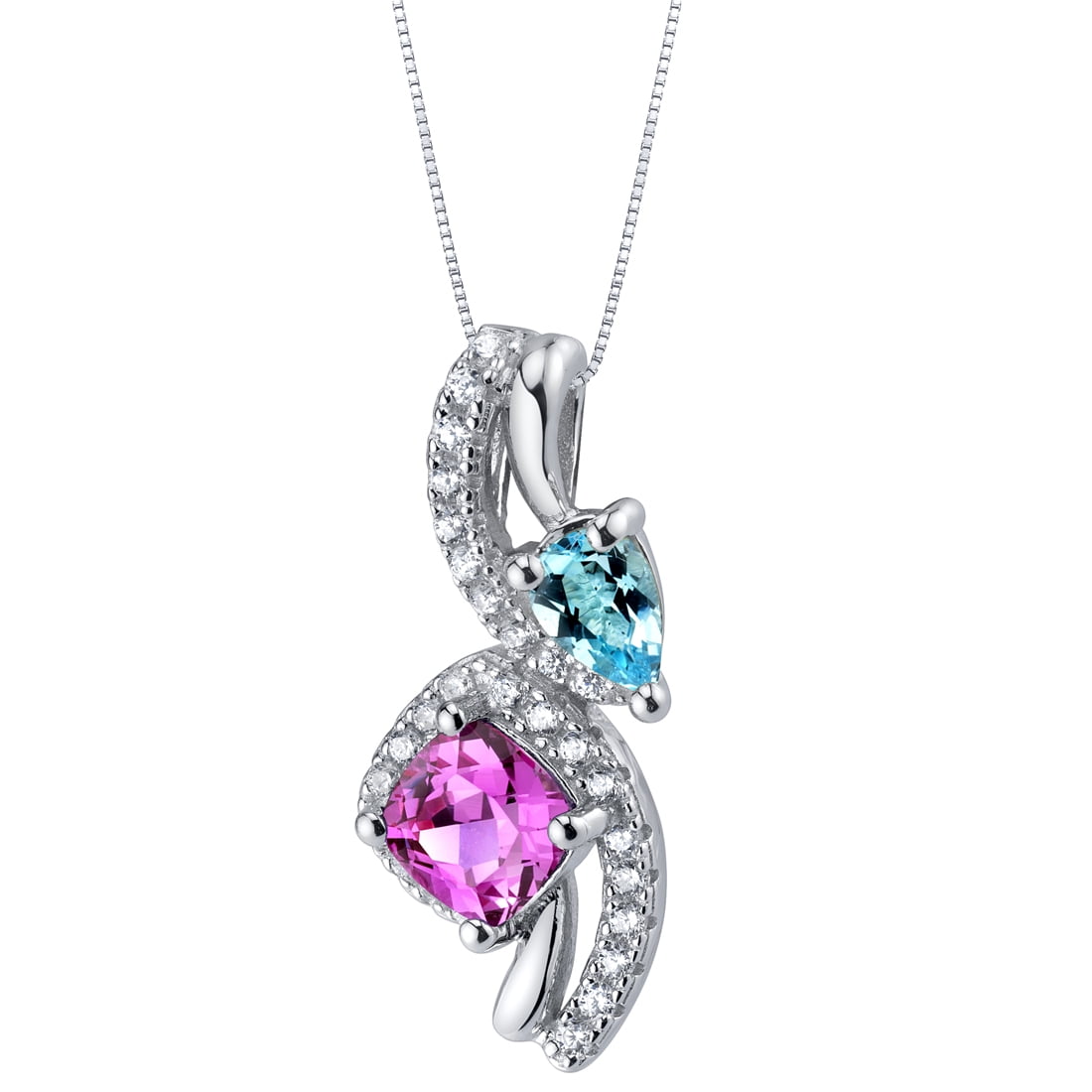 pink sapphire necklace pink sapphire necklace