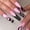 JP3044 [Glue model], variant on European and American French flame wearing nail slices cross-border special for crocodile pattern nail slices Spice girl nail art fake nail wholesale