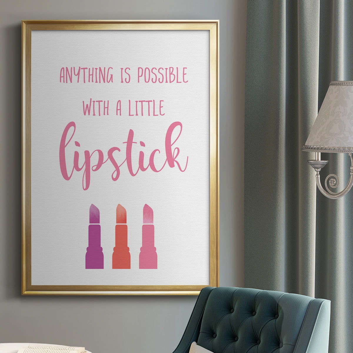 Little Lipstick Premium Classic Framed Print - Ready to Hang