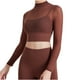 thumbnail image 1 of Conjunto de Entrenamiento para Mujer Gibobby Traje de yoga de malla con almohadillas para el pecho L, 1 of 4