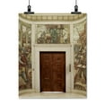 thumbnail image 2 of Print: Fresco Paintings Surrounding Doorway To Room 5138, Department Of, 2 of 4