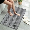 thumbnail image 1 of Popular Pick SSZMDLB Home Decore, Extra Thick Microfiber Striped Door Mat Non Slip Bathroom Kitchen Entry Rug Water Absorbent Floor Mat For Bathroom Kitchen Doorway Foot Mat, 1 of 7