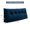 Blue, variant on Velvet triangular bed rest pillow with side pockets, removable cover, fits all bed sizes
