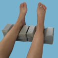 thumbnail image 4 of Baohd Wedge Contour Orthopedic Knee Pillow for Hip Pain Relief Spine Alignment, 4 of 9