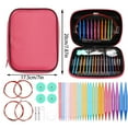 thumbnail image 2 of BotaniNest Interchangeable Circular Knitting Needles Aluminum Alloy Detachable Tips With For Yarn Craft DIY Knitting Projects, 2 of 2