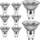 thumbnail image 1 of Gu10 Halogen Light Bulbs, 8 Pack 50w Gu10 Halogen Spot Lights, Ac 220v-240v, 700 Lumens, 2700k Warm White, 40 Beam Angle, 1 of 3