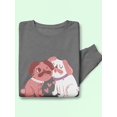 thumbnail image 3 of Lovely Dogs Sweatshirt Men -Smartprints Designs, Male 3X-Large, 3 of 4