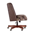 thumbnail image 4 of Linon The Oak Nativ Chaise de Bureau Living Draper Marron, 4 of 8