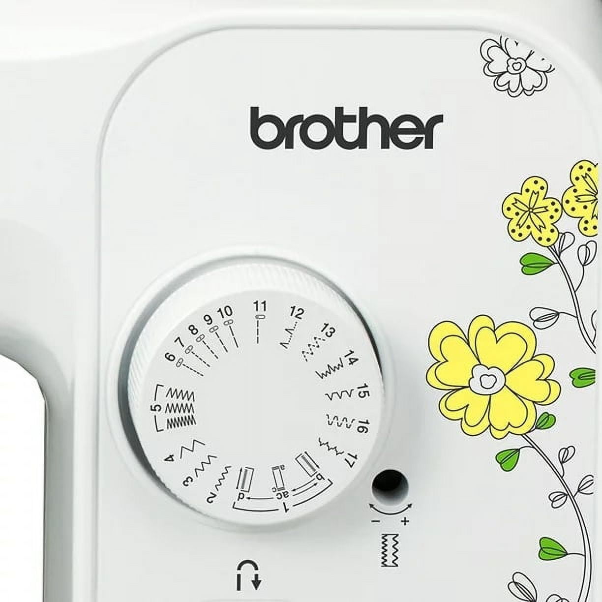 Brother SM1704 17-Stitch Free Arm Sewing Machine and SA520 Water Soluble Stabilizer