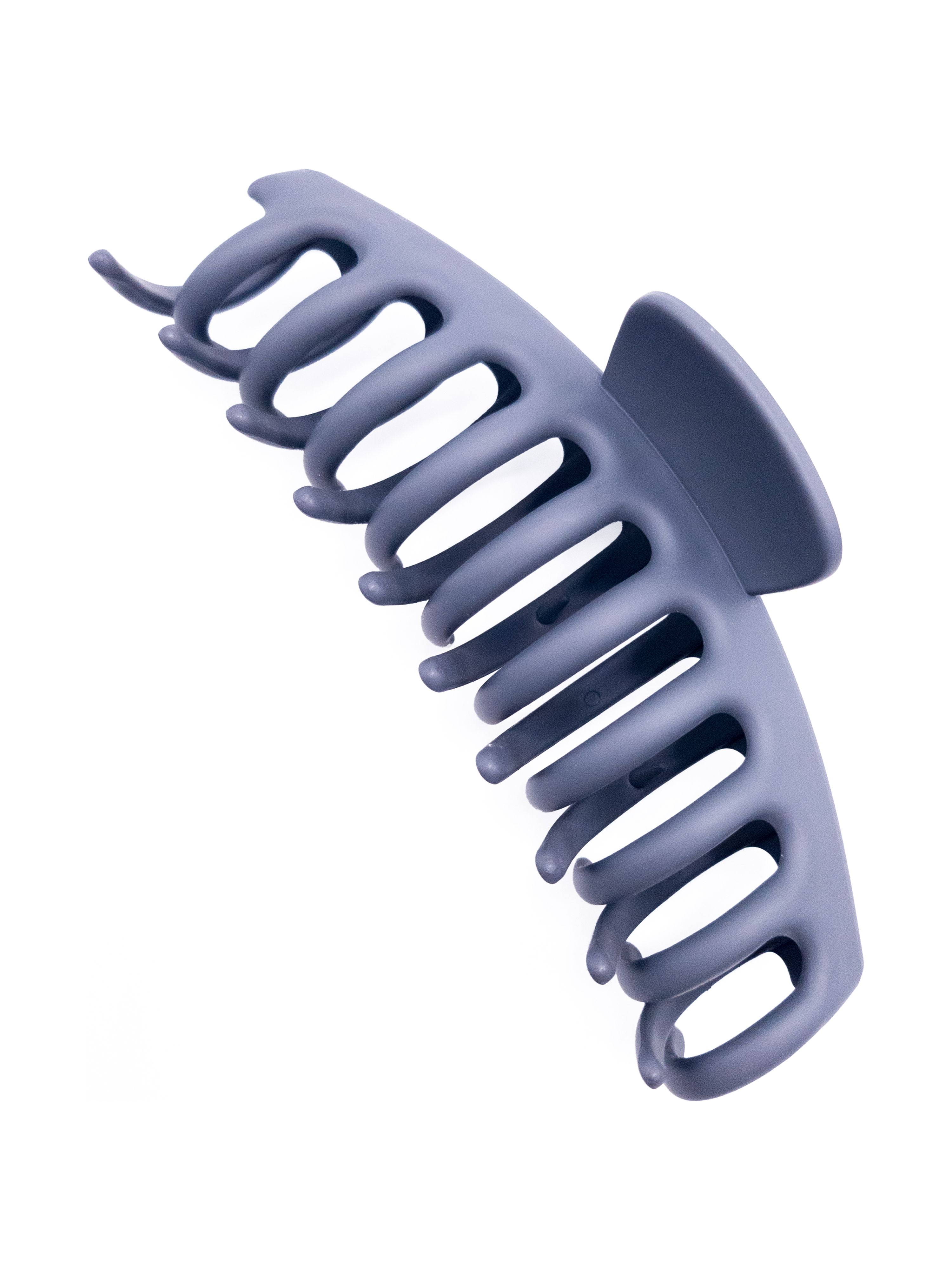 Time and Tru Women's Hair Claw Clip 2-Pack, Gray