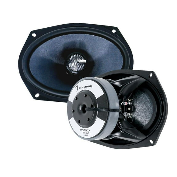 Diamond Audio MS69CX 6X9" Speaker<br/>500 Watts 6x9" 2-Way MotorSport Bagger Harley Touring Coaxial Speakers