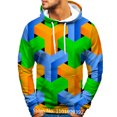 thumbnail image 2 of Sweat à Capuche Créatif Mode Hommes Femmes Impression 3d Manches Longues Unisexe, 2 of 4