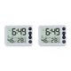 thumbnail image 4 of Advancent Reloj Digital de escritorio, alarma electrónica, termómetro, botón de sala de estar, funcionamiento con batería, temporizador LCD, Type3 NO3 Advancent CBP162558, 4 of 6