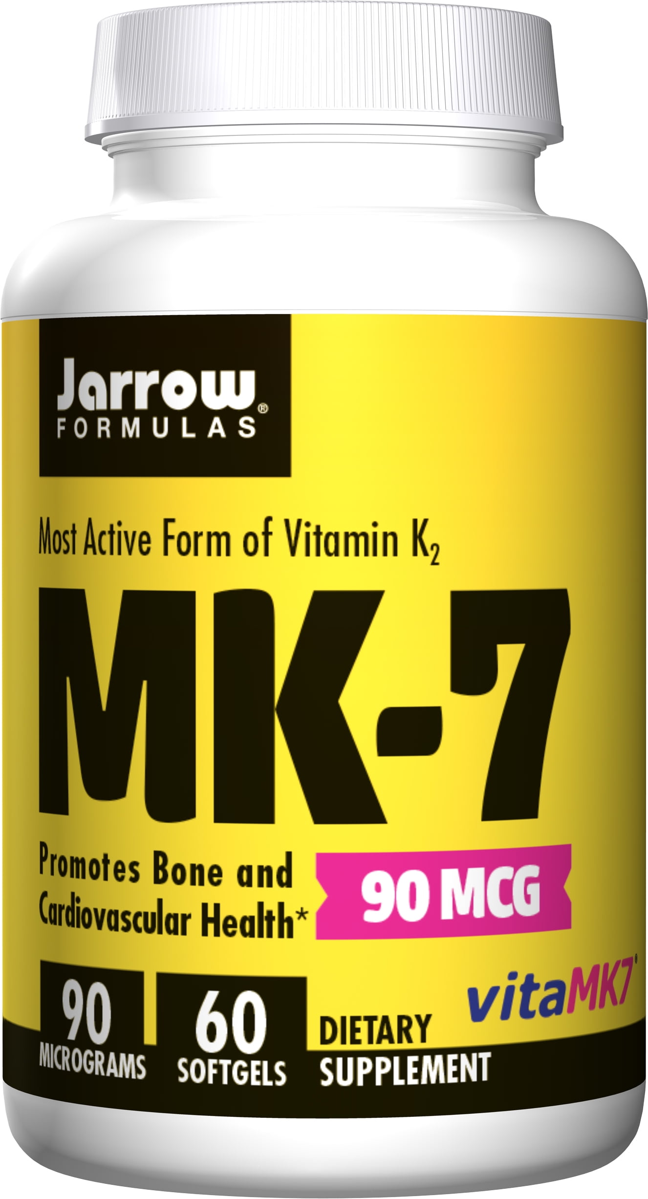 Best Vitamin D3 And K2 Supplements Australia Jarrow Formulas MK-7, Most Active Form of Vitamin K2, 180 mcg, 60