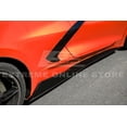 thumbnail image 6 of Replacement For 2020-Present Chevrolet Corvette C8 | GM Factory 5VM Style ABS Plastic Painted Carbon Flash Metallic Side Skirts Rocker Panels Extension Pair, 6 of 12